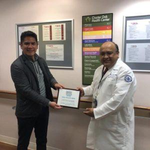 Dr Salas Wins Award